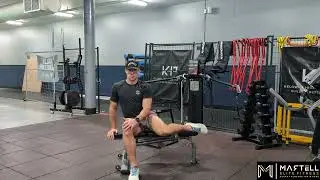Seated Bench Internal Hip Rotation