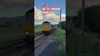 Class 66s spraying weed killer #train #railwaycontent #dieselengine #trainspotting #diesellocomotive