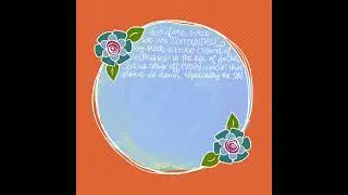 Hebrews 12:1 Digital Scripture Art - Faith Based Art using Scripture Verses and iPad Procreate App