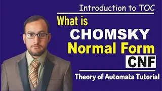 Chomsky Normal Form // CFG to CNF Conversion in Automata Theory TOC