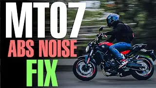 YAMAHA MT07 - КАК ИСПРАВИТЬ ШУМ АБС (ВИЗЖАНИЕ)