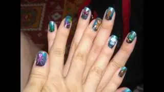 Under the sea nail design