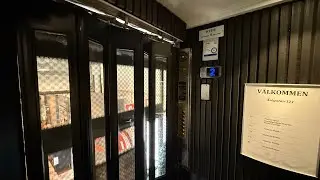 1946 ASEA (mod.) Traction Elevator @ Stalands Möbler, Stockholm, Sweden.