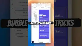 This Hidden Bubble.io Trick Will Save You Time! #coding #nocode #bubble