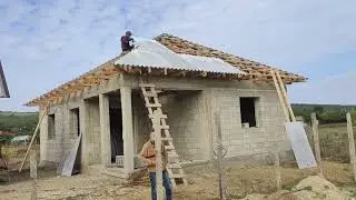 ACOPERIS IN 4 APE || /CONSTRUCTIE ACOPERIS  Roof construction