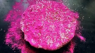 Reformed 🌺pink powder Gym chalk crushing