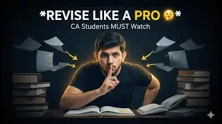 CA Toppers Never Want You to Know This Revision Technique 🤫