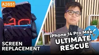 Restoring a Shattered iPhone 14 Pro Max (A2651)