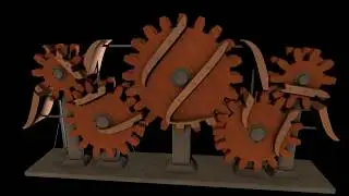 Cogwheel animation