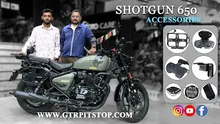Ready for Adventure: Essential Accessories for the Royal Enfield Shotgun 650 #royalenfield