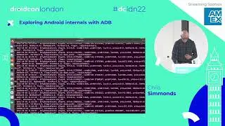 Exploring Android internals with ADB - Chris Simmonds | droidcon London 2022