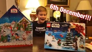 Opening the Calendar again! 6th December! (LEGO STARWARS/Chocolate  calendar)