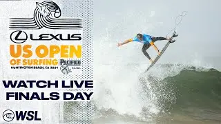 WATCH LIVE - Lexus US Open Of Surfing Presented By Pacifico - Challenger Series 2024 - FINALS DAY