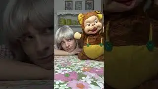 Реставрация винтажного медведя! #винтажныеигрушки #винтаж #1960-е #Раштон