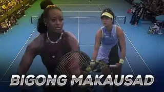 #BalitangA2Z | FILIPINA TENNIS STAR ALEX EALA, BIGO SA FIRST ROUND NG AUSTRALIAN OPEN