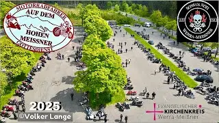 Motorradfahrer Gottesdienst auf dem Hohen Meißner 2025
