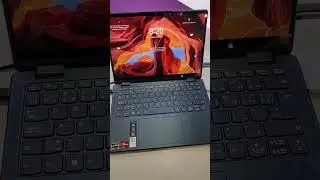 Ноутбук Lenovo Yoga 6 с джинсовым верхом из ткани