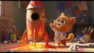The Cat Who Built a Rocket | Best Kids Songs and Nursery Rhymes