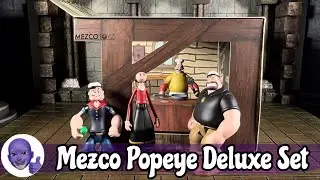 Mezco 5Points Popeye Deluxe Box Set Action Figure Review