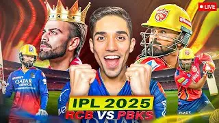 Which team will TOP the table?😍| RCB vs PBKS IPL 2025🔥| Cricket Cardio LIVE