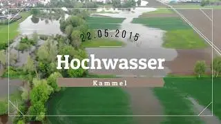 Hochwasser der Kammel im Kammeltal
