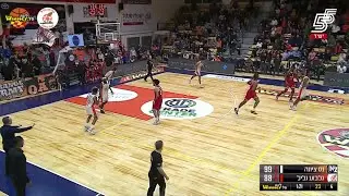 Tony Carr Points in Ironi Hai Motors Ness Ziona vs. Hapoel Gilboa Galil