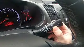 How to Enable or Disable Front Windshield Wipers in Kia Sportage III ( 2010 &ndash; 2016 )