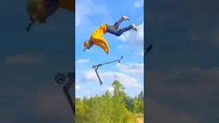 Легко ли кататься на самокате? Часть 1