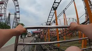 Super 8er Bahn - ONRIDE - Longest Roller Coaster in Wiener Prater
