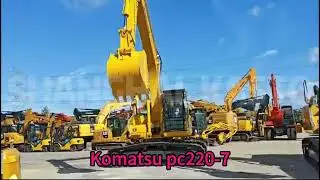 KOMATSU PC220-7 Hydraulic Crawler Excavator | 22.9-Ton Heavy-Duty Performance | Shanghai KASTO