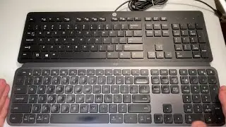 #logitech #MaxKeys vs Standard #Keyboards