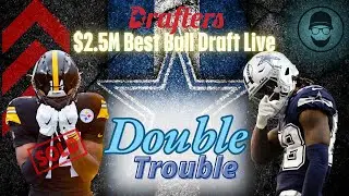 $2.5M Drafters Main Event Draft | George Pickens Trade Reaction | Best Ball Strategy Breakdown