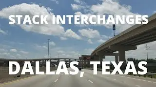Dallas Texas Large Stack Interchange