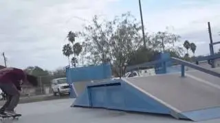 Rick Molina fakie flip fail