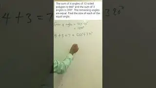 Solving this is a piece of cake  #shorts #maths #geometry
