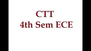 CTT : Prof. Sagar Lecture 14 Numericals on  Entropy