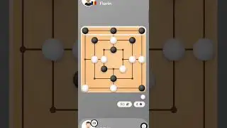 Mills Nine men morris game 🎯🎮 CHAR BHAR 🇮🇳🇮🇳