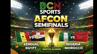 Morocco vs Nigeria LIVE Watch Along | AFCON Semifinal 🔴