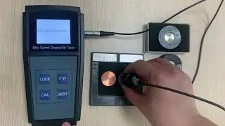 Lucyelec Eddy Current Conductivity Tester Calibration Operation