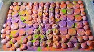 130 Piece Crush | ASMR