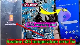 Realme c35 temperature error fix | realme c35 temperature problem solution