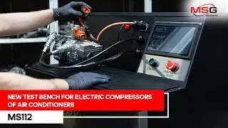 MS112 &ndash; TEST BENCH FOR ELECTRIC COMPRESSORS OF AUTOMOTIVE AIR CONDITIONERS