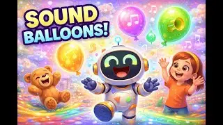 Robo-Toto and the Floating Sound Balloons | kids animation | funny | kids #kids #fun #funforkids