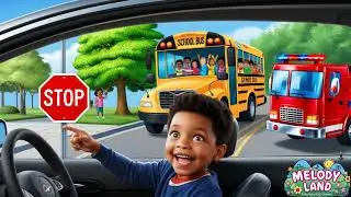 Melody Land - Beep Beep Lets Ride - Children Music - Sing-A-Long