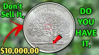 1999 P Connecticut Quarter Coin Value | How Much is a 1999 P Connecticut Quarter Worth Money