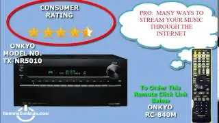 Review Onkyo A-V Receiver 9.2-Ch THX Certified Network - TX-NR5010
