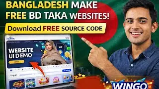 How to Create BDT Gaming Website | Download Free Source Code | Wingo Style UI