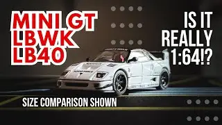 Mini GT LBWK Mazda AZ-1 LB40 – You Won’t Believe How Tiny This Is! | 1:64 Diecast Review