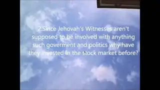 4 questions for Jehovah's Witnesses