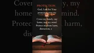 Prayer for Protection ✝️ God, Cover Me #PrayerForProtection #GodCoversMe #Faith